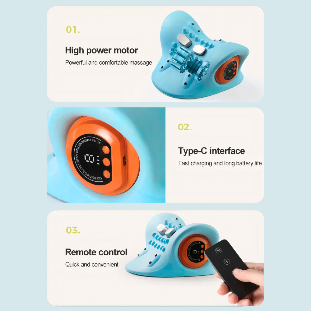 Smart Neck Massager Pillow